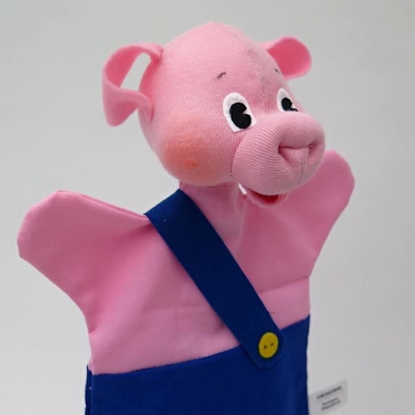 Mú - Little Blue Pig Puppet - MORAVSKA USTREDNA BRNO Blå