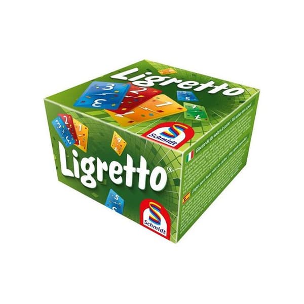 Stemningsspil Schmidt Ligretto Grøn Flerfärgad