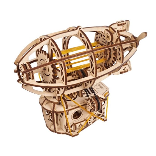 Steampunk Airship - Ugears - Trä 3D-pussel Beige