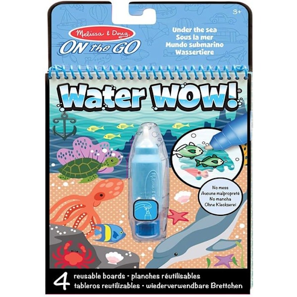 Melissa & Doug - Water Wow! Under havet Blå