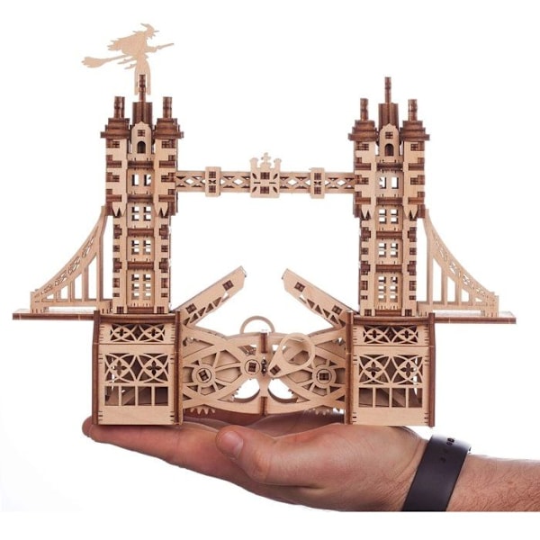 Maquette Tower Bridge - GIGAMIC - Modell S - 226 delar - Från 12 år - Blandet Beige
