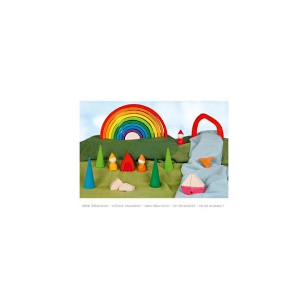Lärspel - NO NAME - The Rough Rainbow - Flerfärgad - Röd - Blandad Flerfärgad