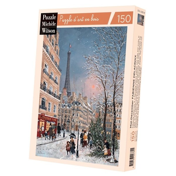Michèle Wilson Puzzle - Mitten av december av Delacroix - WILSON JEUX Beige