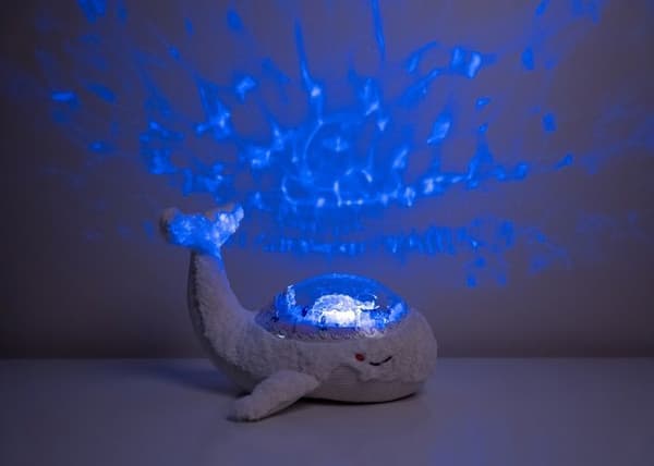 Cloud b - Genopladelig Tranquil Whale Hvid Natlampe - BTL DIFFUSION Vit
