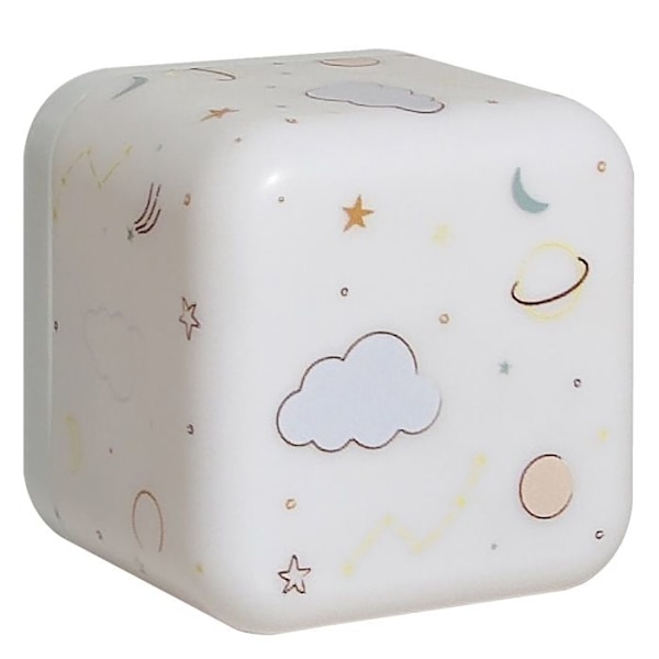 Cloud b - Bärbar nattlampa Rymd - BTL DIFFUSION Vit