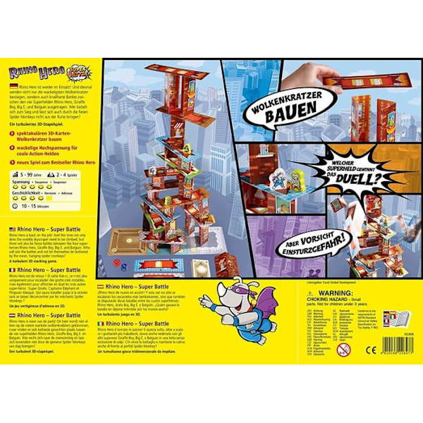 Haba - Rhino Hero – Super Taistelu