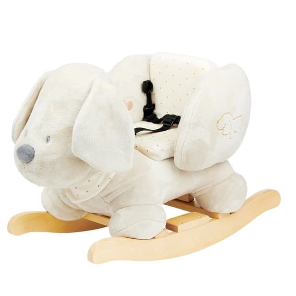 Nattou - Bascule Charlie vaniljehunden Beige