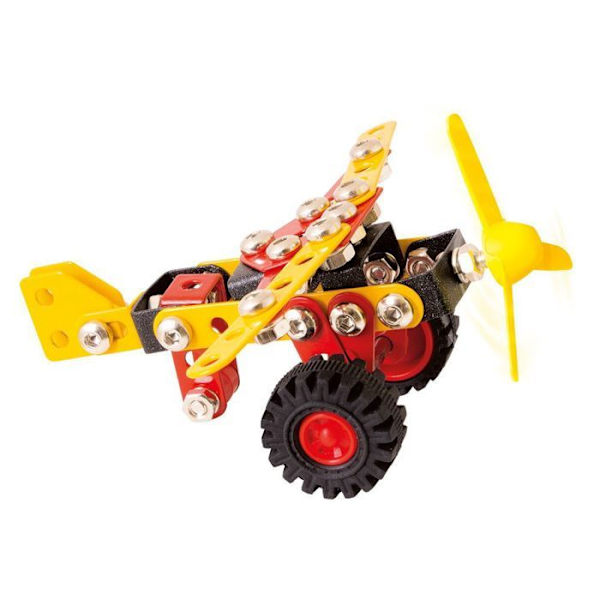Alexander Toys - Konstruktör Raven - Flygplan Gul