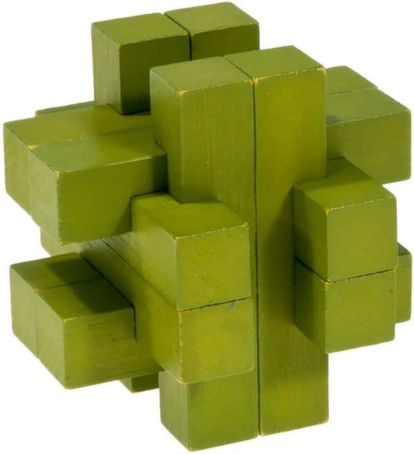 17185 Puzzle 3D Konstruktion af I-bjælke Grøn 14647 Grön