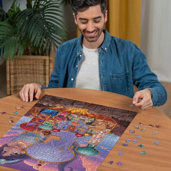 Ravensburger - Puzzle Jasmine Disney-linnat 1000 palaa