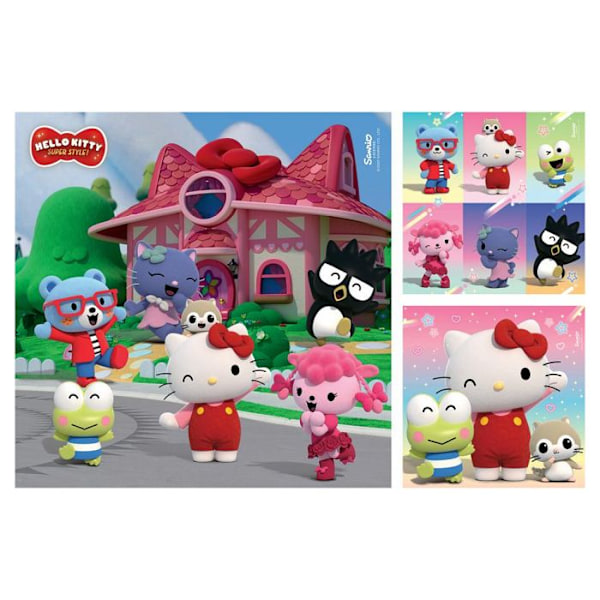 Ravensburger - Palapeli Hello Kitty 3x49 kpl