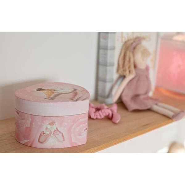 TROUSSELIER speldosa - Stjärndansare - Rosa Ros