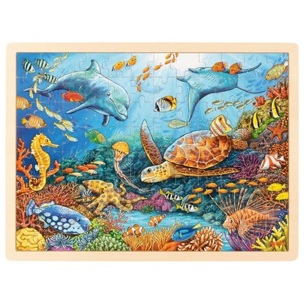 Goki - Great Barrier Reef Puzzle - GOLLNEST & KIESEL Flerfärgad