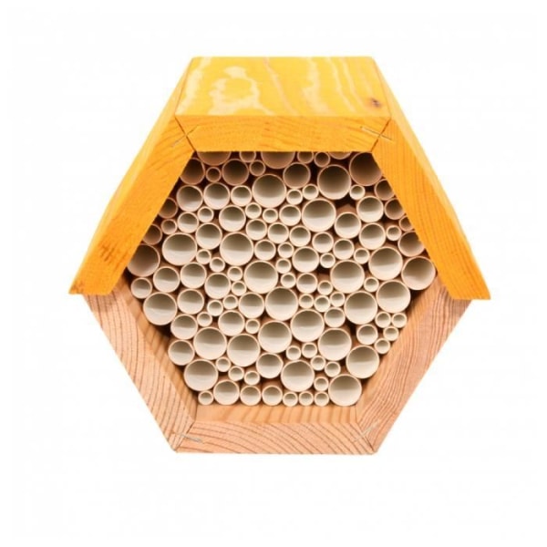 Djurhem - Hexagonal Bee House - L 14,6 x B 14,8 x H 12,8 cm