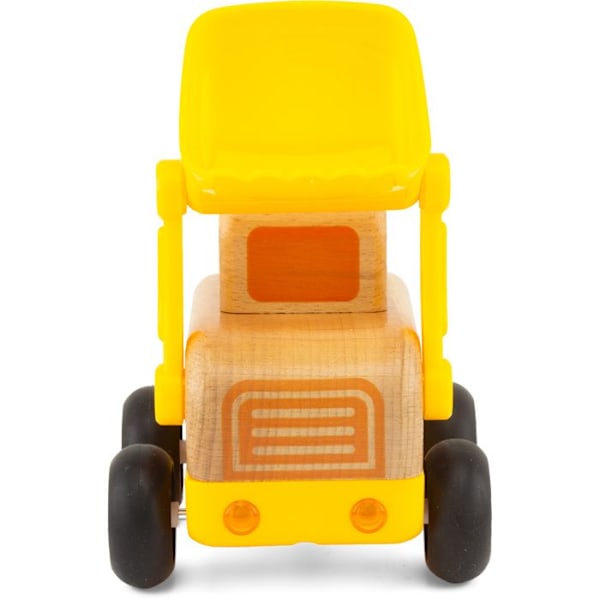 Miniatuuri ajoneuvo - Ulysse - Routoudou - Mini kuormaaja - 14 cm - Äänitehosteet ja valotehosteet Gul
