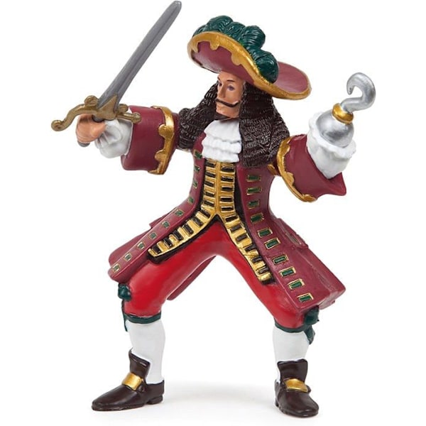 Piratkaptensfigur - PAPO - Röd - Pojke - 3 år och äldre - Inomhus Flerfärgad