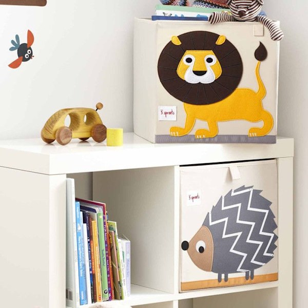 Litet förvaringsmöbel för leksaker 3 SPROUTS Panda Flerfärgad
