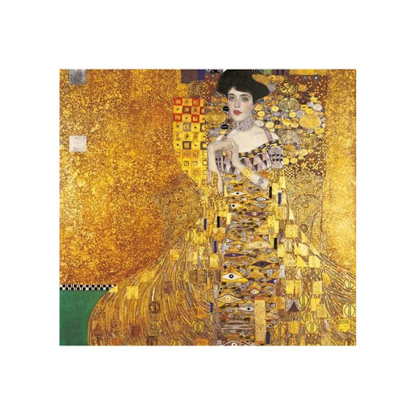 150 bitars pussel träpussel - Gustave Klimt: Adele Bloch-Bauer I Flerfärgad