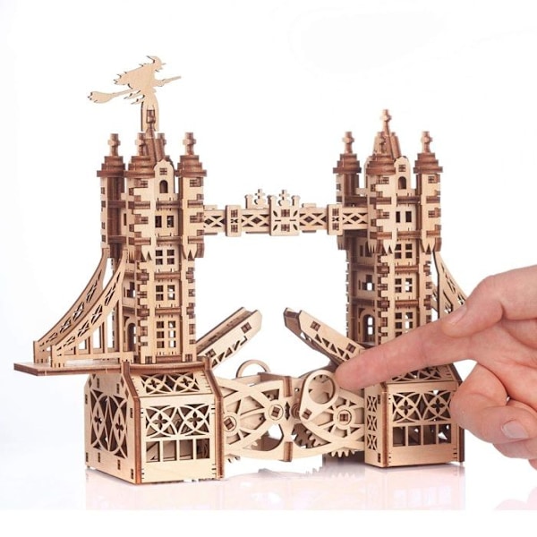 Maquette Tower Bridge - GIGAMIC - Modell S - 226 delar - Från 12 år - Blandet Beige