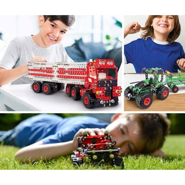Alexander Toys - Constructor Bison - Skördetröska Grön