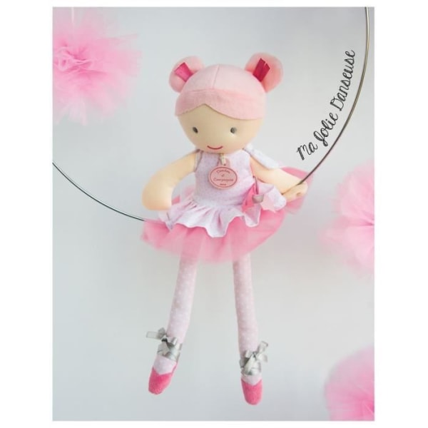 DOUDOU AND COMPANY - My Dancer - Doudous Tutus Rosa