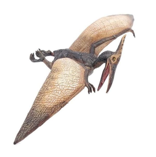 Figurine Pteranodon - PAPO - DINOSAURER - Grå - Til børn fra 3 år og op