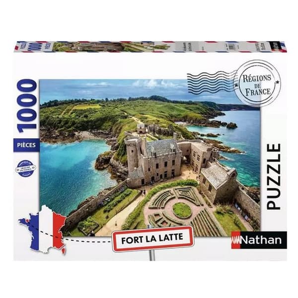 Palapeli 1000 kappaletta Fort La Latte Vit
