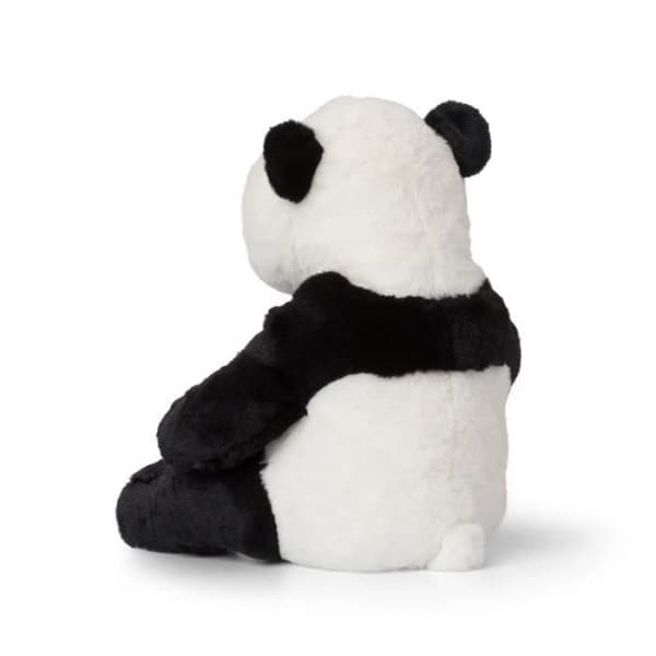 WWF Eco siddende panda bamse - hvid/sort - 23 cm vit svart