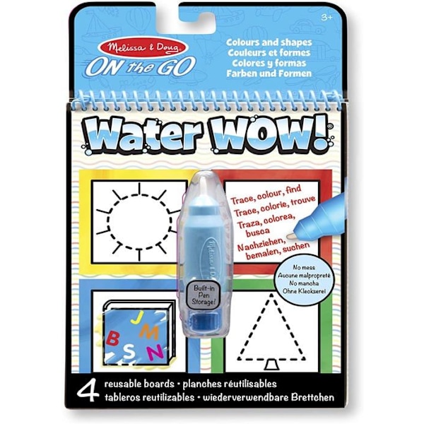 Melissa & Doug - Vesi Wow! Värit ja Muodot Orange