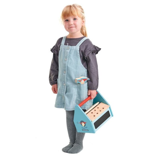 Tender Leaf Toys - Tap Tap Toolbox - DAM Blå