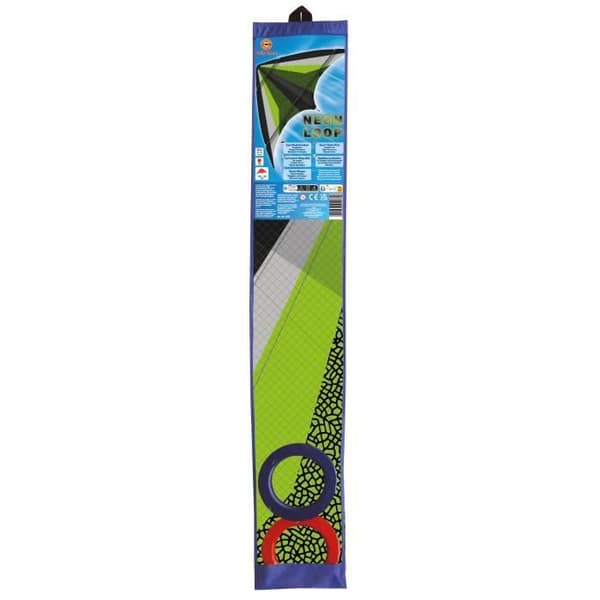 Akrobatisk drage Gunther Neon Loop GU1077 Grøn 160 x 80 cm