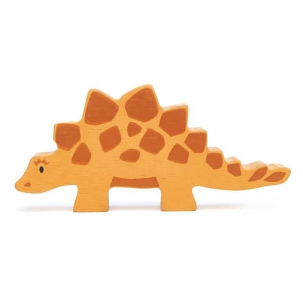 Träfigur - Tender Leaf Toys - Stegosaurus - Orange - Barn - Blandat