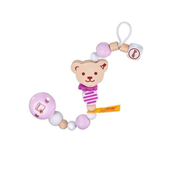 Selecta - Steiff-karhun tuttinauha vaaleanpunaisena - SCHMIDT Rosa