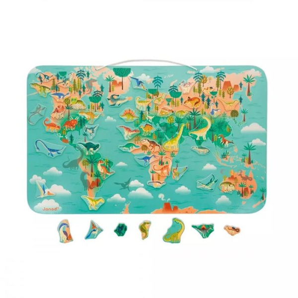 DINO PLANISPHERE DINO Flerfärgad