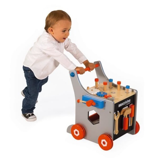 Brico'Kids JANOD magnetvagn - Trä - Från 18 månader