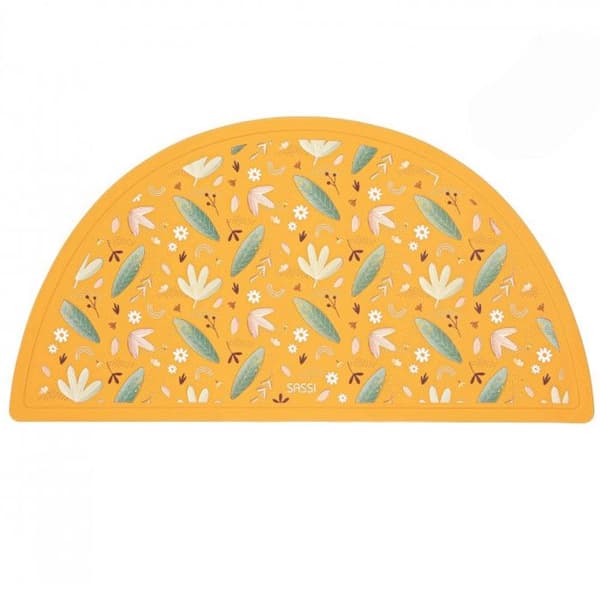 Sassi Junior | Sassi Junior | Silikon bordstablett Djur - Orange - 42 x 22 cm LEJON Apelsin