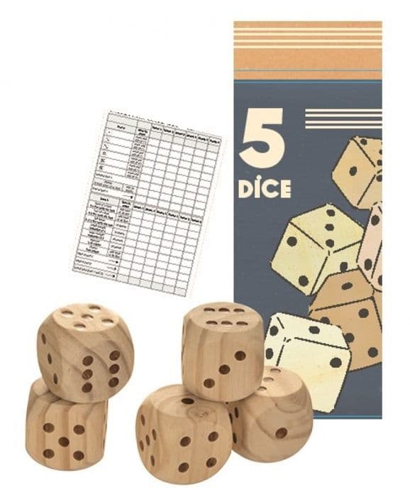 Egmont Toys - Gigantisk træ terningespil beige