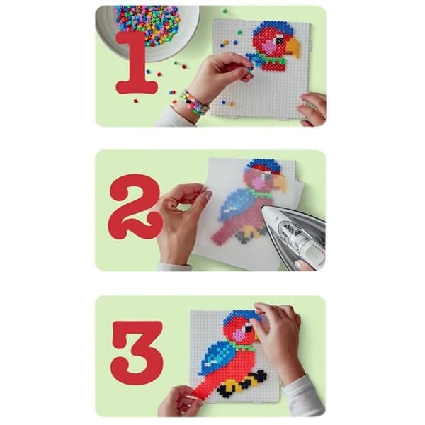 Perleplade sæt - Hama - Havfruer - 4000 perler - 2 plader - 5 år og op Ros