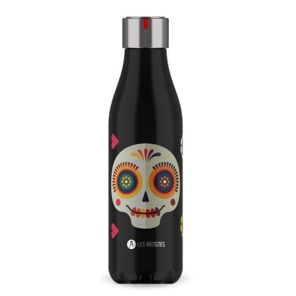 Les Artistes Paris - Sugar Skull isolerad flaska 500 ml Flerfärgad