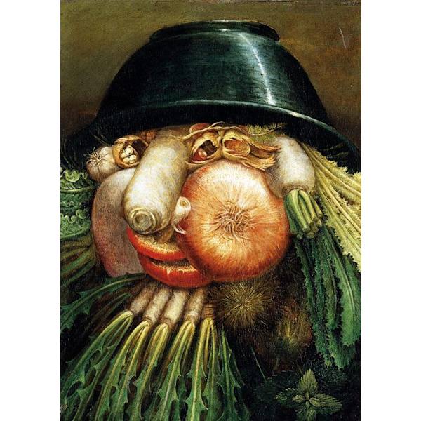 12-delat träpussel THE VEGETABLE GARDEN MAN - Michele Wilson - Blandat - Från 3 år Flerfärgad