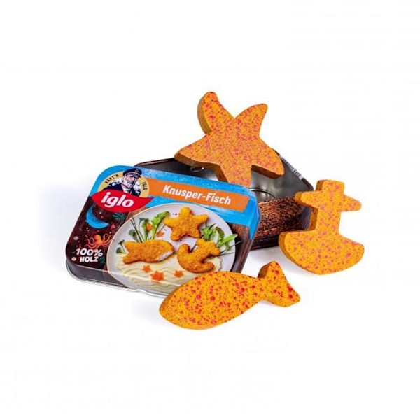 Erzi - Captain Iglo fisknuggets Orange