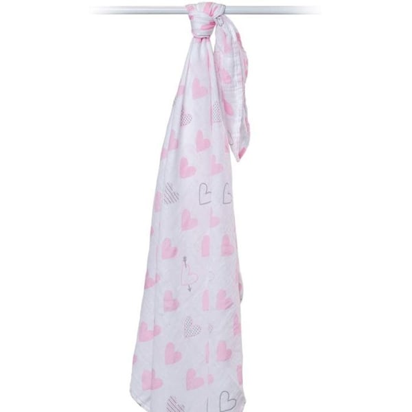 Lulujo - Pitkä musliini - Ruusukärpäset - ELEMENTIT LAPSILLE Rosa