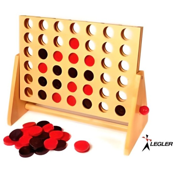 Puissance 4 Legler - Brädspel - Klassisk modell - 2 spelare - Strategi