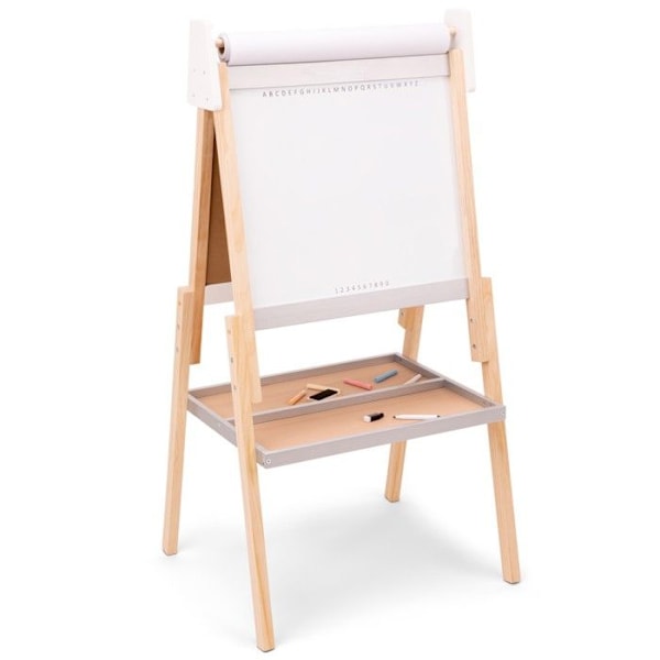 Uudet klassikkolelut - Kaksoispuoleinen puuhevosstandi Beige