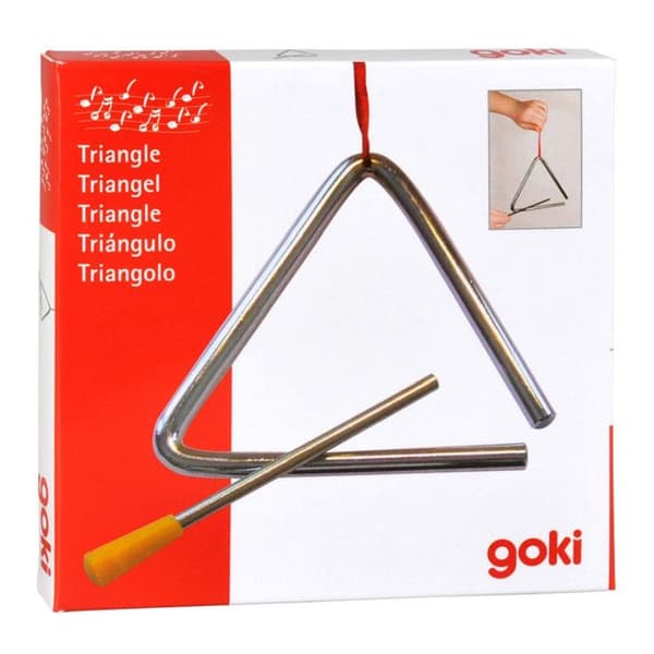 GOKI Trekant med metalstang - 10cm