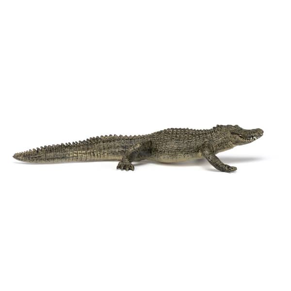 Figurine alligator Enfärgad