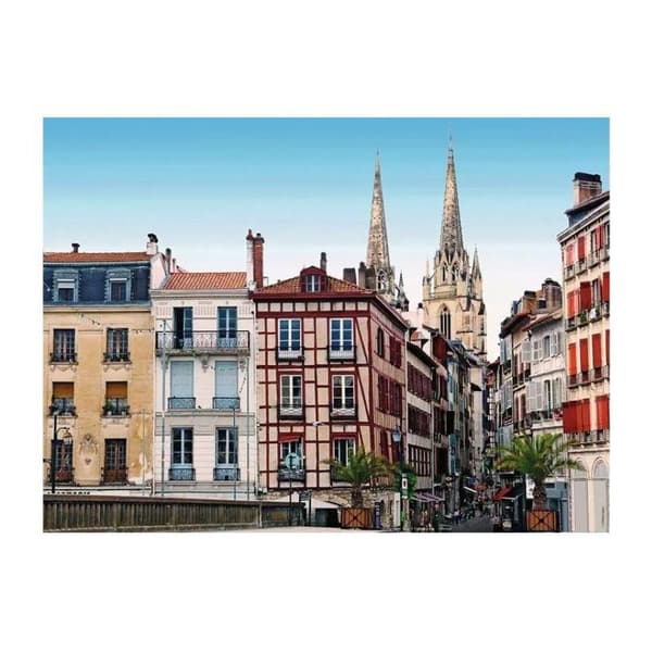 Nathan - Pussel Staden Bayonne 500 bitar - RAVENSBURGER Vit