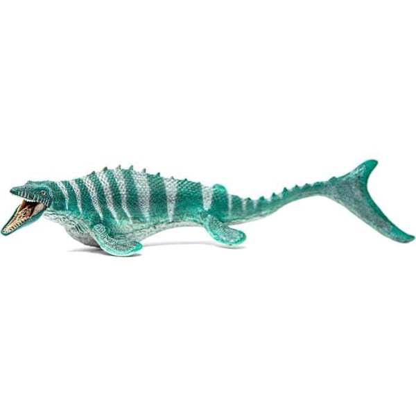 Mosasaurus-figuuri, realistiset yksityiskohdat ja liikkuva leuka, Schleich 15026 Dinosaurs, 4-vuotiaille ja sitä vanhemmille lapsille Flerfärgad