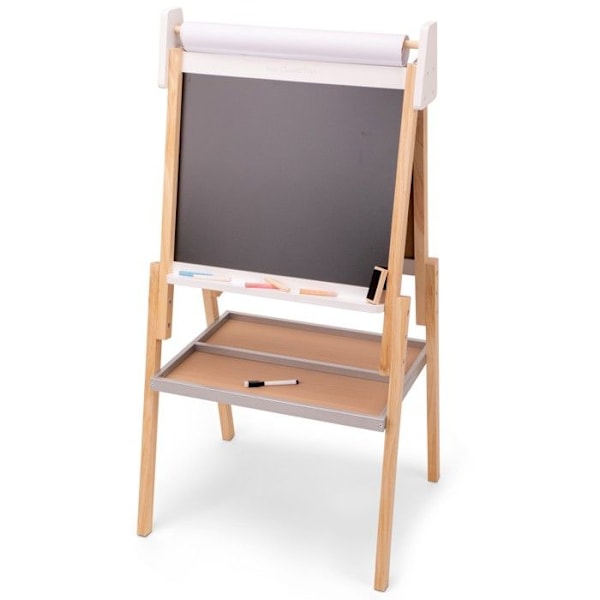 Uudet klassikkolelut - Kaksoispuoleinen puuhevosstandi Beige