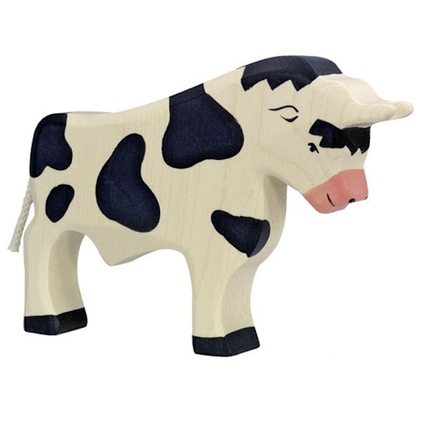 HOLZTIGER - 80000 - FIGUURI - TARHA - MUSTA Svart, beige, vit och rosa